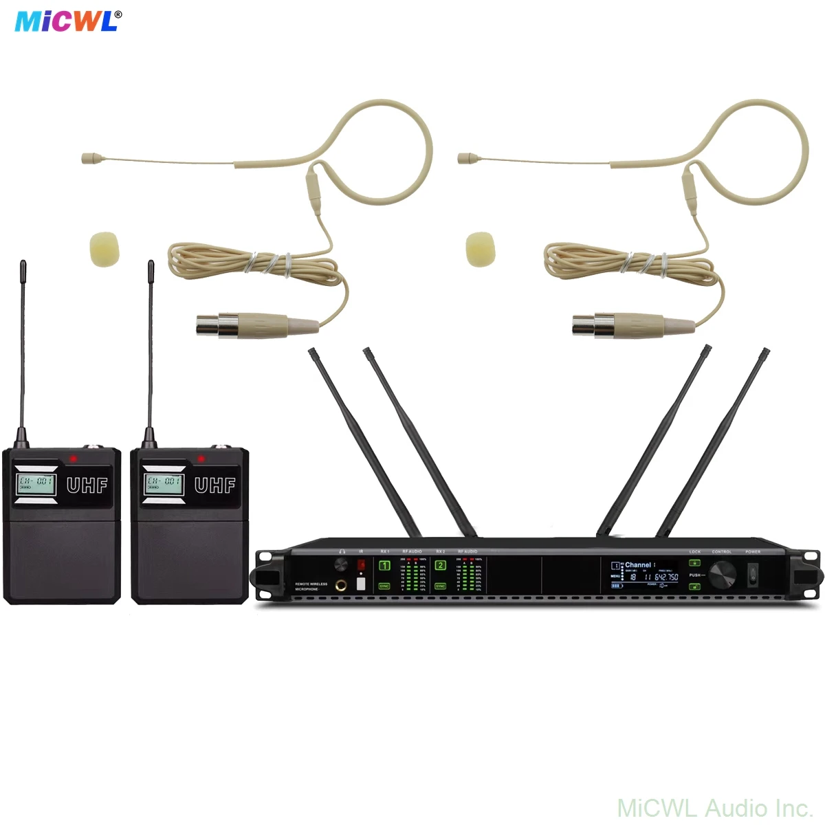 

MX153 2 Beige Earset Wireless Microphone AD4D Digital System ADX1 BeltPack MX153 Beige HeadMic Karaoke Vocal High Quality Mic