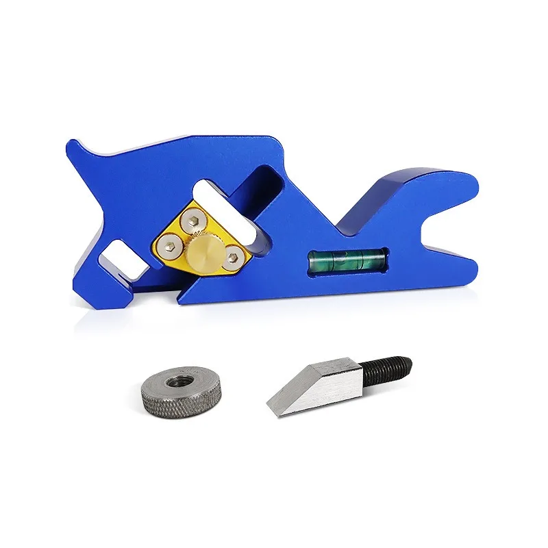 

Woodworking Chamfer Plane, Manual 45° Bevel Trimming Plane, Multi-Head DIY Edge Planer Tool