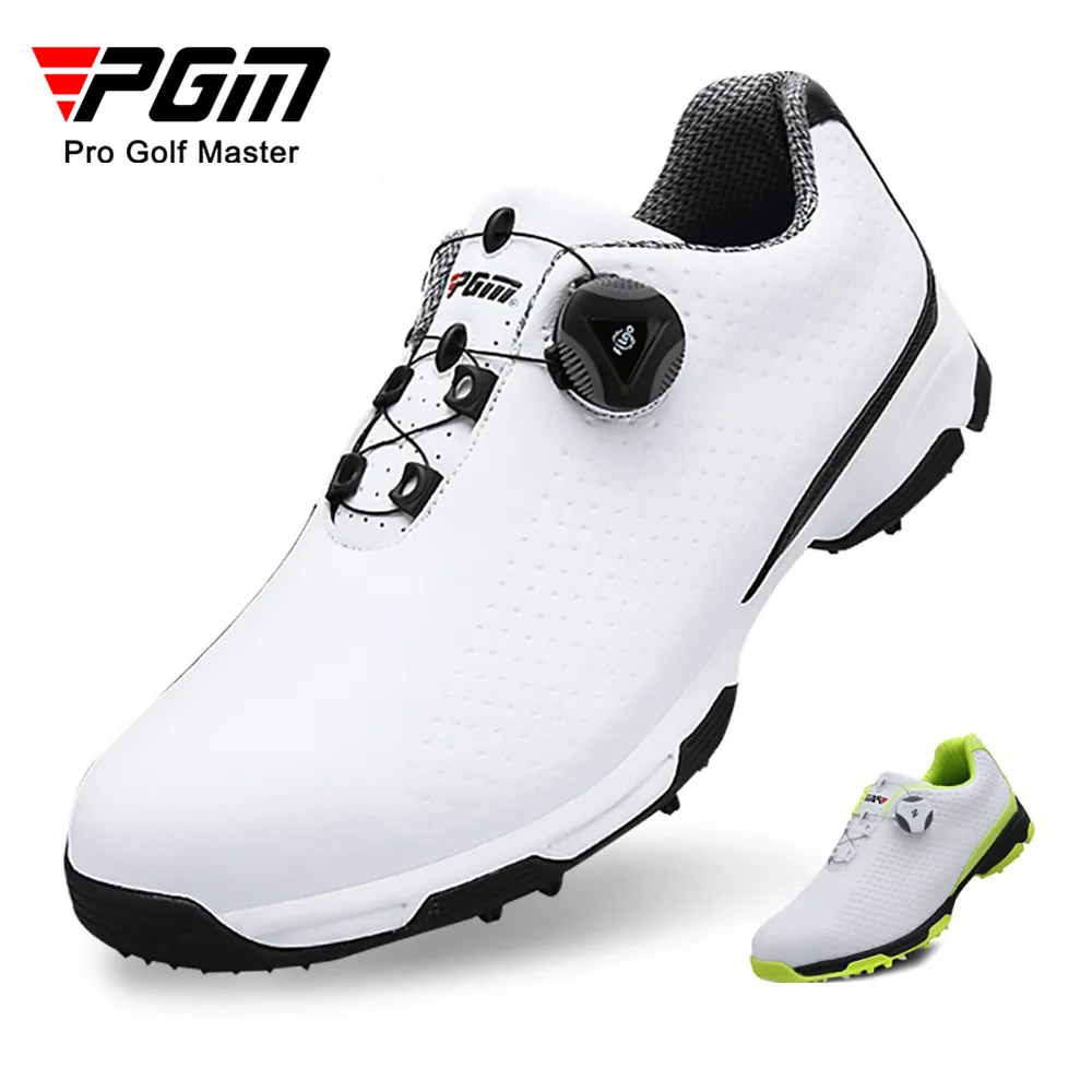 PGM Golf Shoes Men\'s Sneakers Summer Sneakers Swivel Laces Breathable