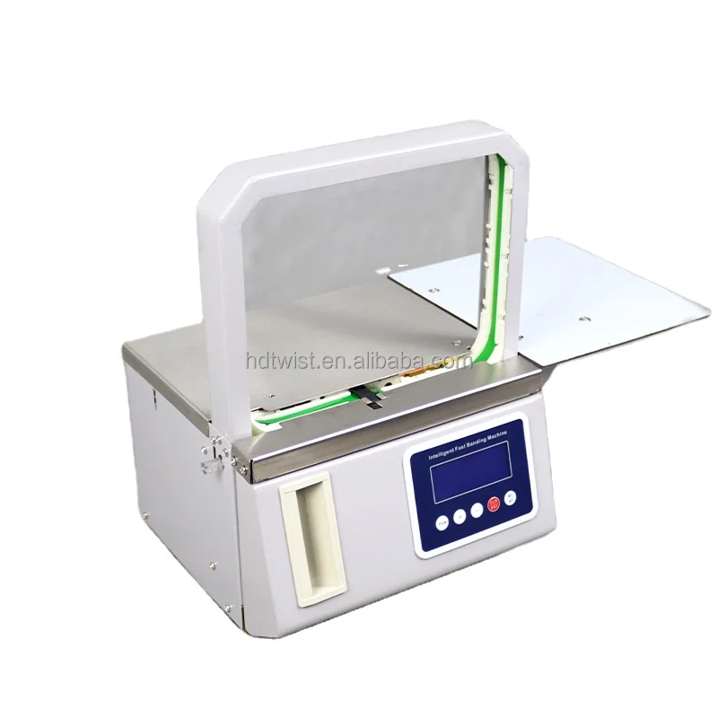 

XSH Wholesale Price Tape Strapping Machine Supermarket Use Small Size Automatic Binding Vegetables