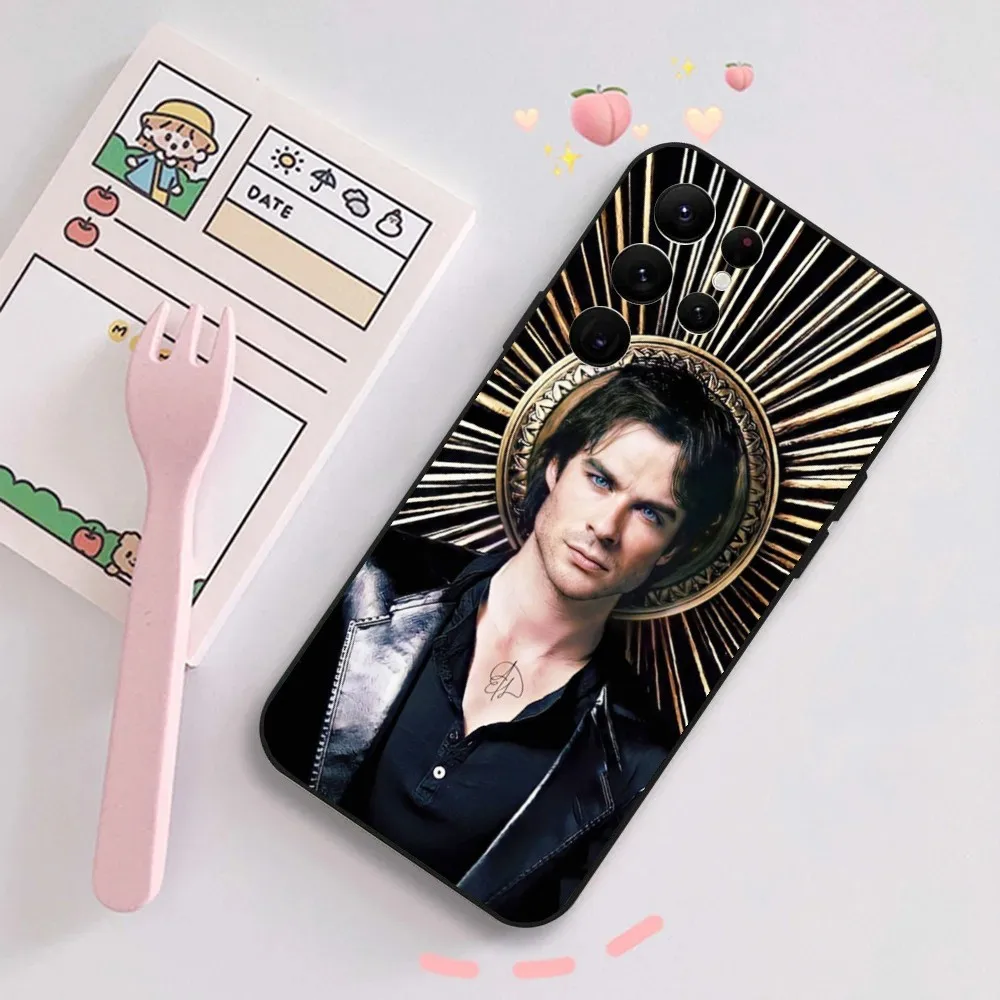 The V-Vampire Diaries TV Phone Case For Samsung Galaxy A20,A21s,A22,A31,A32,A52,A53,A72,73,A80,A91Soft Black Cover