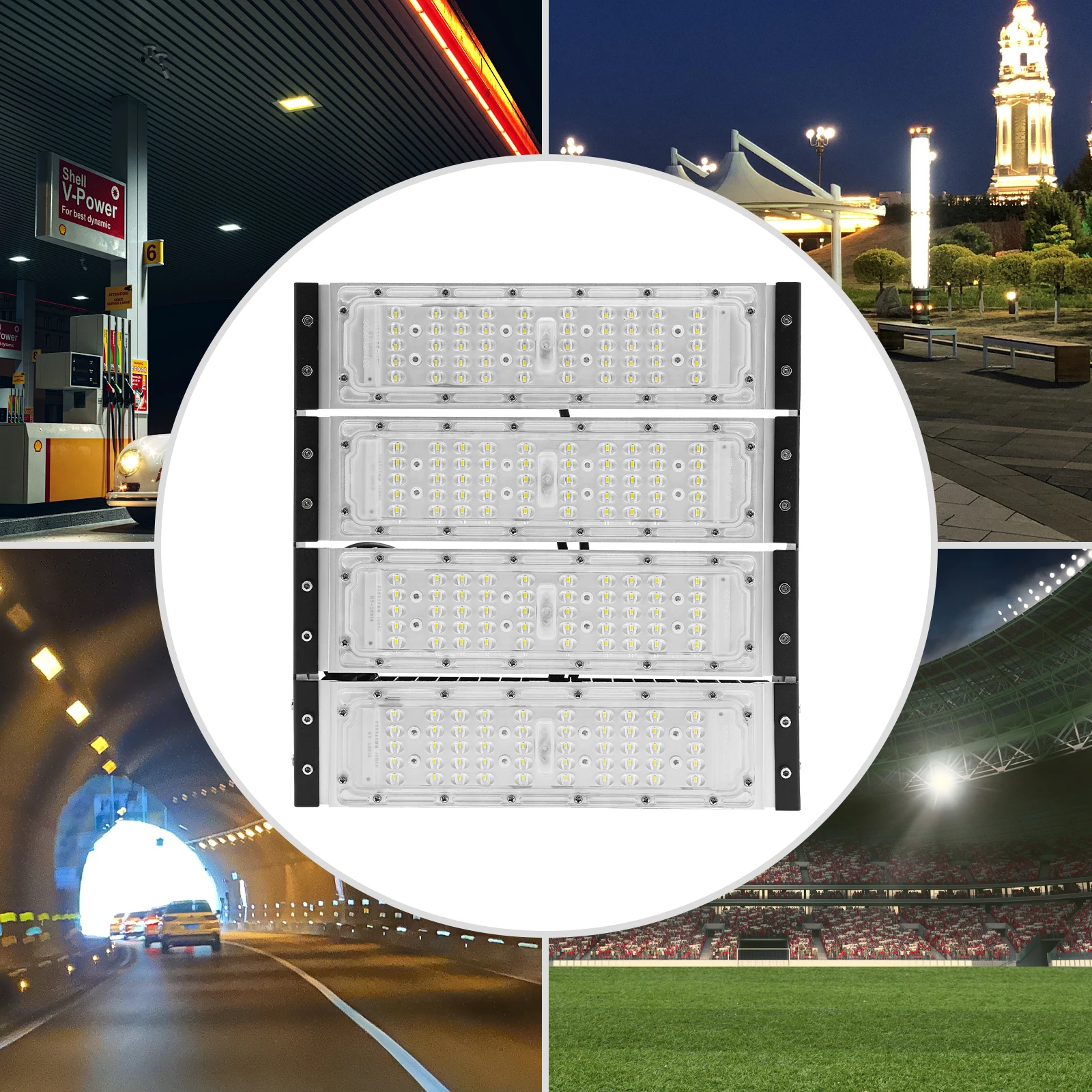 

Прожектор уличный 200 Вт, светодиодный прожектор для стадионов, водонепроницаемый прожектор для освещения тоннелей, заводов, спортивных площадок