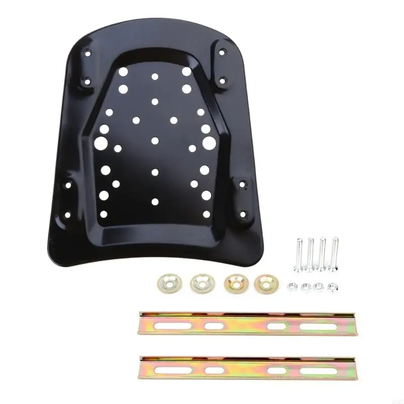 A2BC Trunk Base Plate Motorcycle Tail ​Box Pad Base Stamping Bottom Plate Mount Rack