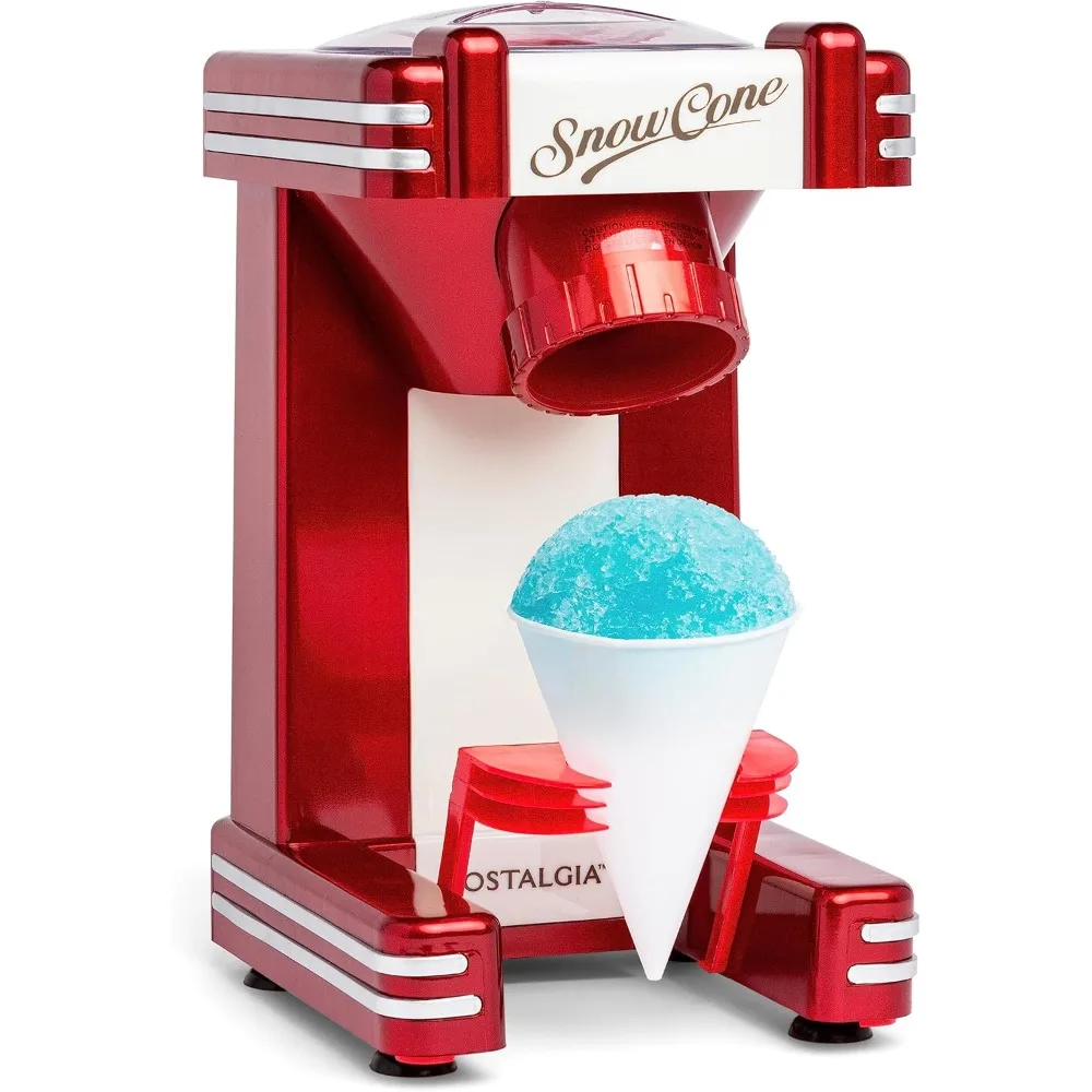 

Snow Cone Shaved Ice Machine,Makes 20Icy Treats,Includes 1Reusable Plastic Cup,for birthday parties,BBQs,dinner parties,and more