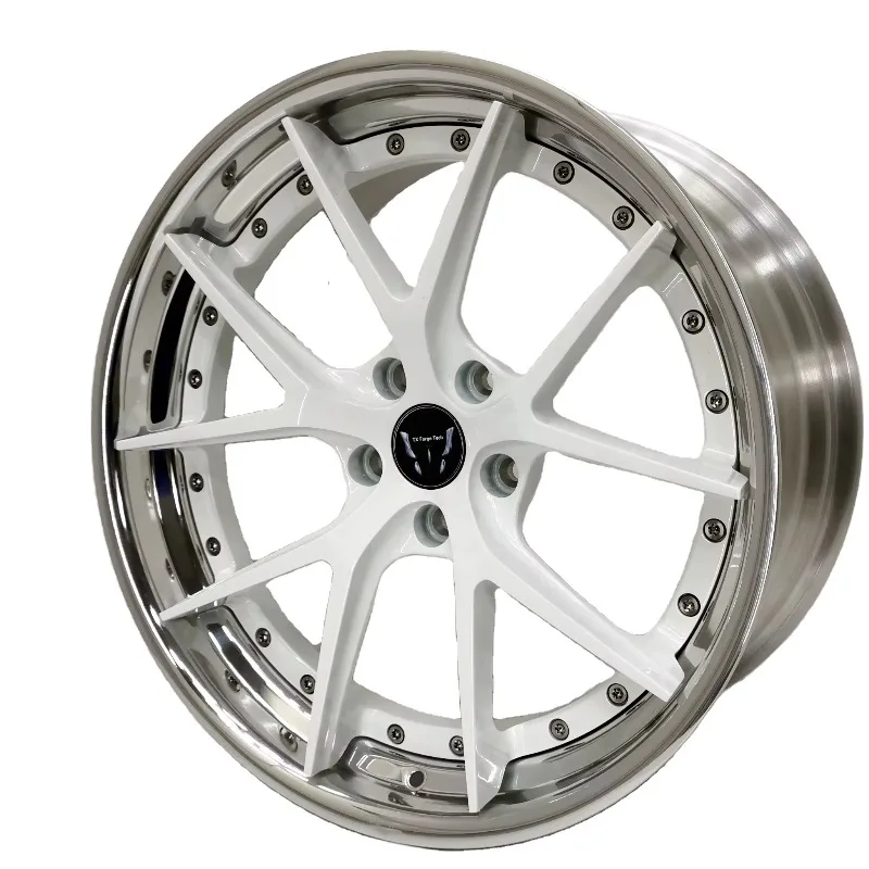 High Quality Forged Rim 17 18 19 20 Inch Alloy Wheels 2 Piece 5x112 5x114 3 5x120 Passenger Car Wheels