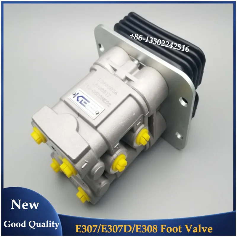 Good Quality Foot Valve Six-hole Foot Valve For E307/E307D/E308 E312B/C/E320/E320B Excavator Parts Foot Pedal