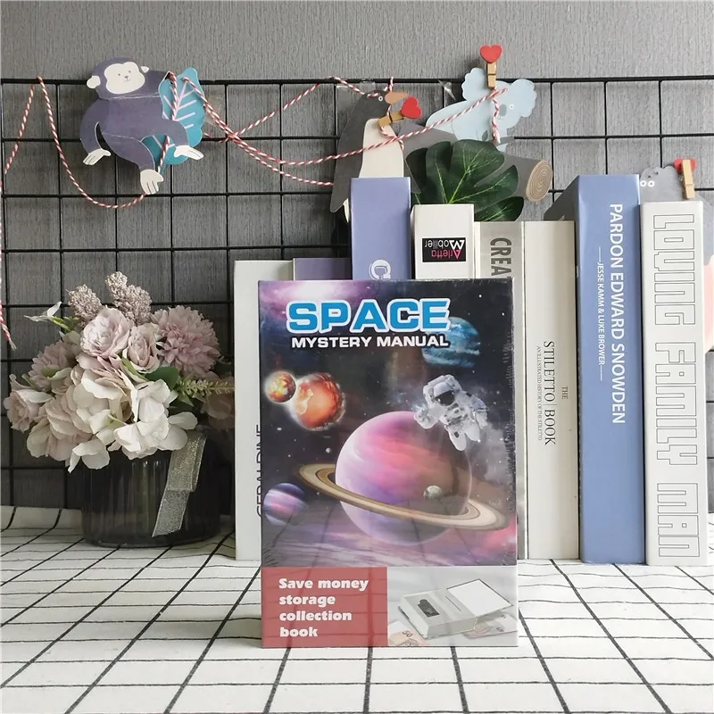 Neuer buchförmiger Safe mit Zahlenschloss – Versteckte Geldkassette & Geheimfach für Kinder, perfektes Geburtstags- und Weihnachtsgeschenk – Detail 8