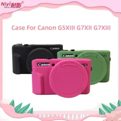 Funda de silicona para Canon PowerShot G5 X Mark II G5XII PowerShot G7 X Mark II III G7XII G7XIII