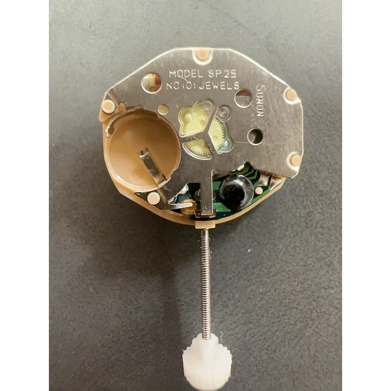 Wuhan Chenlong new domestic SP25 movement three-hand dual calendar quartz movement watch accessories