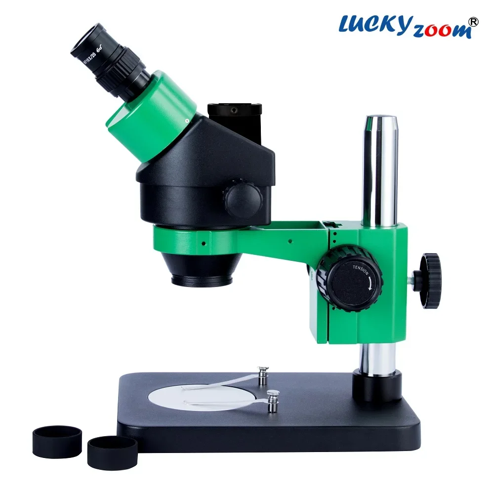 Professional Simul Focal Trinocular Stereo Microscope Upgraded Black Green Binocular Trinocular Microscope Soldering Microscopio