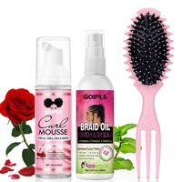 Braid Oil for Soothes Moisturizes Braiding Scalp Oil Enhances Shine Reduces Frizz Curls Foam Control Product Curl Styling Mousse