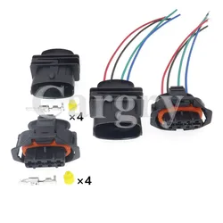 1 Set 4P 1928403453 1928404627 AC Assembly Car Air Conditioning Plug Auto Oxygen Sensor Cable Socket for Chery A3/G3