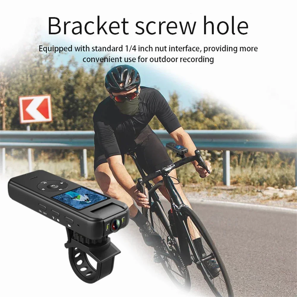 Imagem -06 - Câmera Ultra Alta Definição Esportes Motocicleta Mini Gravador Policial Bodycam Hotspot 4k Wifi