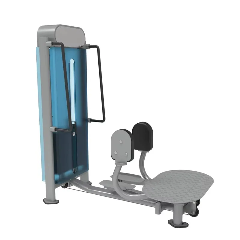 YTYIN Commercial Plate Loaded Home Gym Equipment Hip Abductor Machine Glute Hip Training Exercises Builder Standing Abduction