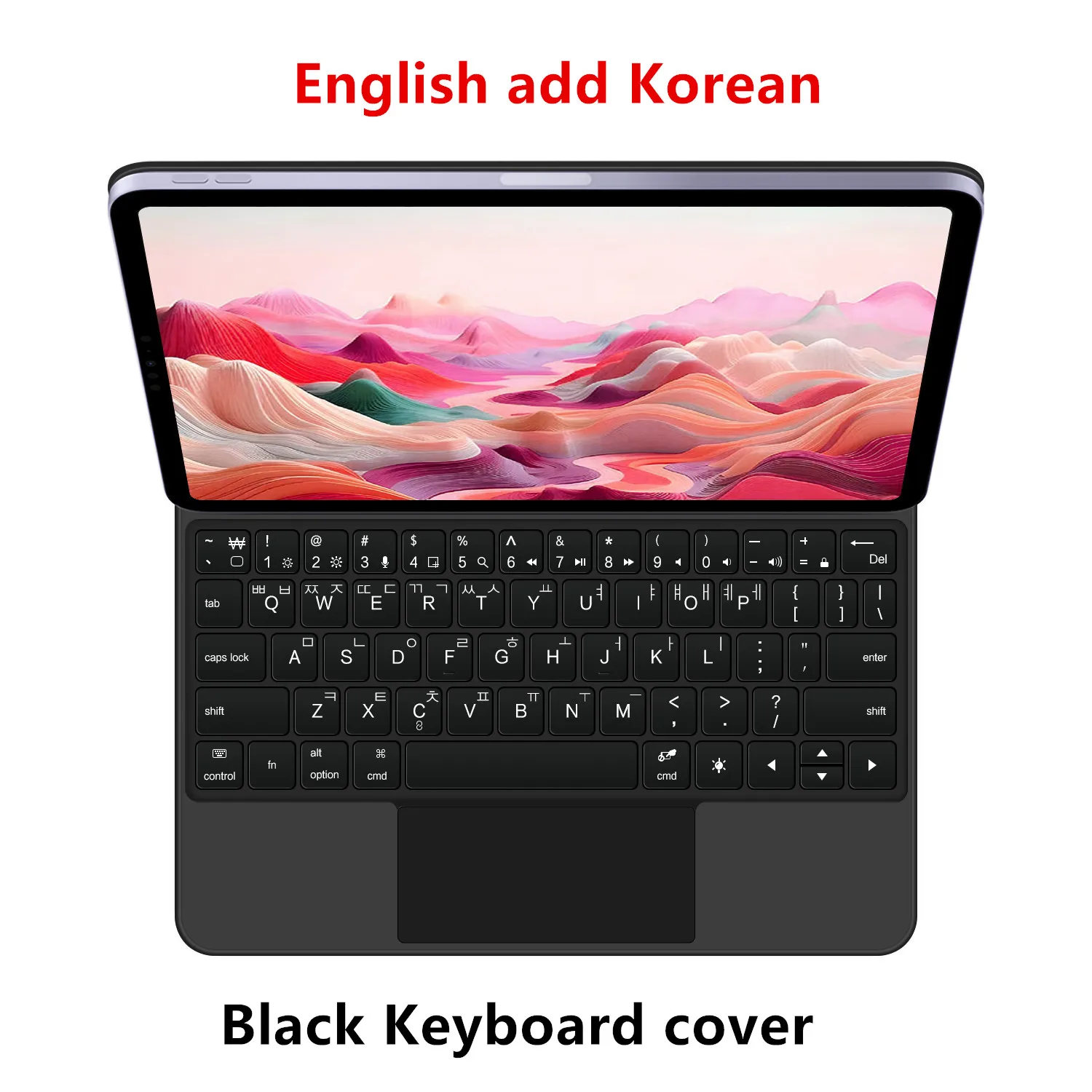 Magic Keyboard Hülle für Xiaomi Pad 5 6 7 8, Xiaomi Mi Pad 5 6 7 8 Pro 11 11.2 Zoll, POCO Pad X1 – Smarte magnetische Buchhülle