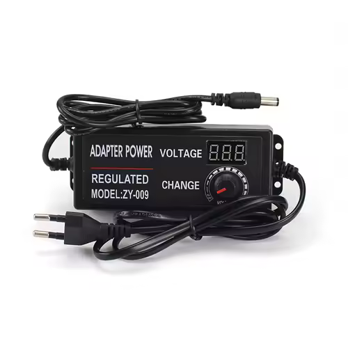 AC DC Adjustable Adapter 12V Volt LED Display Screen Power Supply 220V TO 3V 5V 9V 12V 24V 36V With DC Jack Connector Plug - Image 7