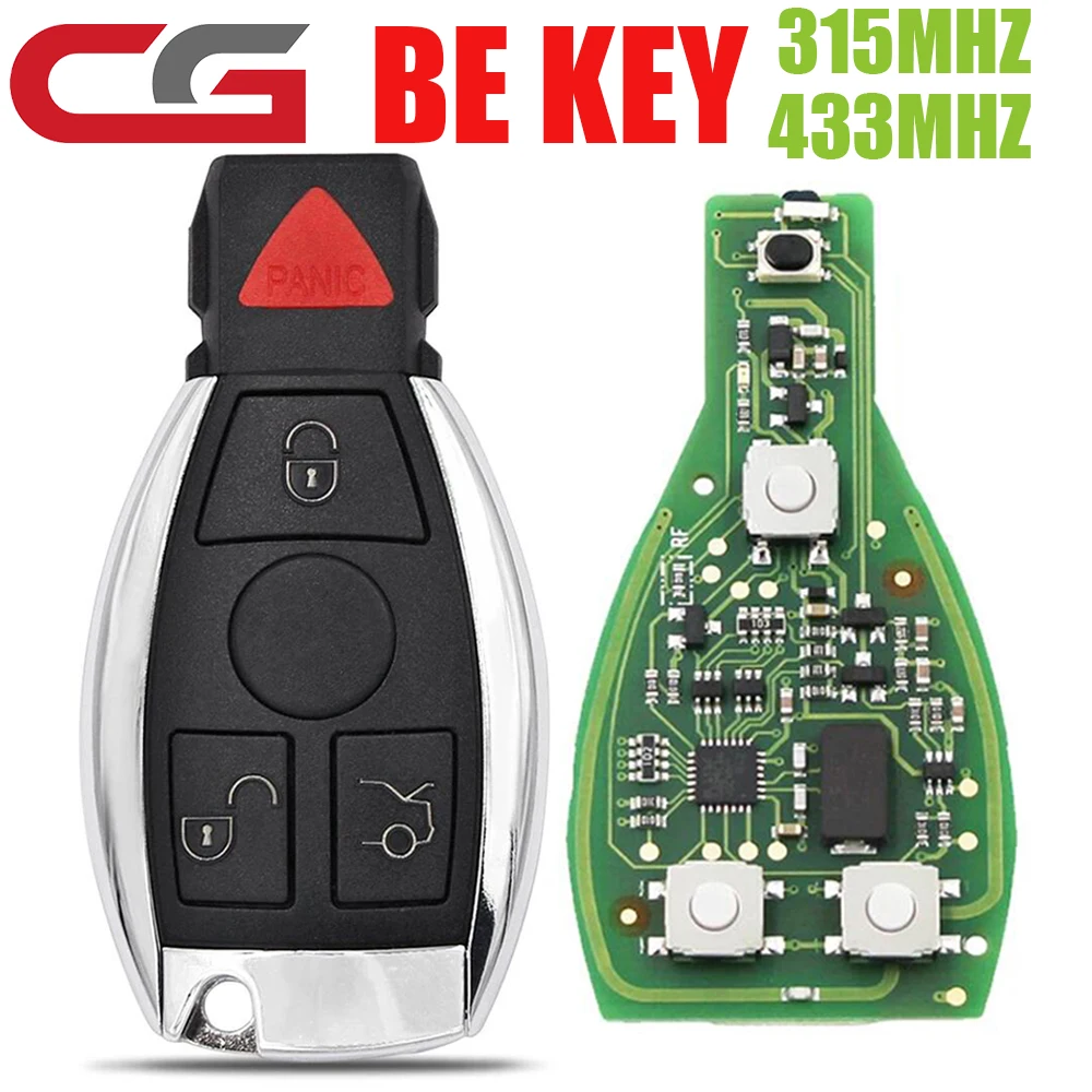 

Original 315MHZ/433MHZ CGDI MB CG BE Key for MB Work with CGDI MB Programmer Support All FBS3 and Automatic Recovery
