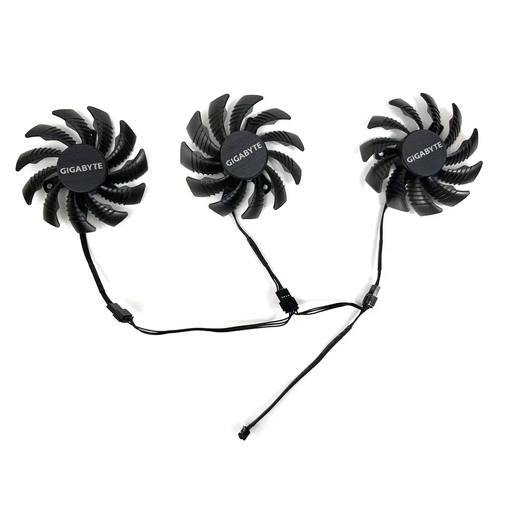 78MM PLD08010S12HH DC12V 0.35a Graphics Card Cooling Fan for GIGABYTE Radeon RX 5500 XT RX 5600 XT RX 5700 5700 XT GAMING