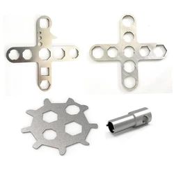 Dental Spare Parts Wrench Air Turbine Handpiece Bending Implant Device Cartridge Rotor Shaft Spindle Back Cover Repair Removal