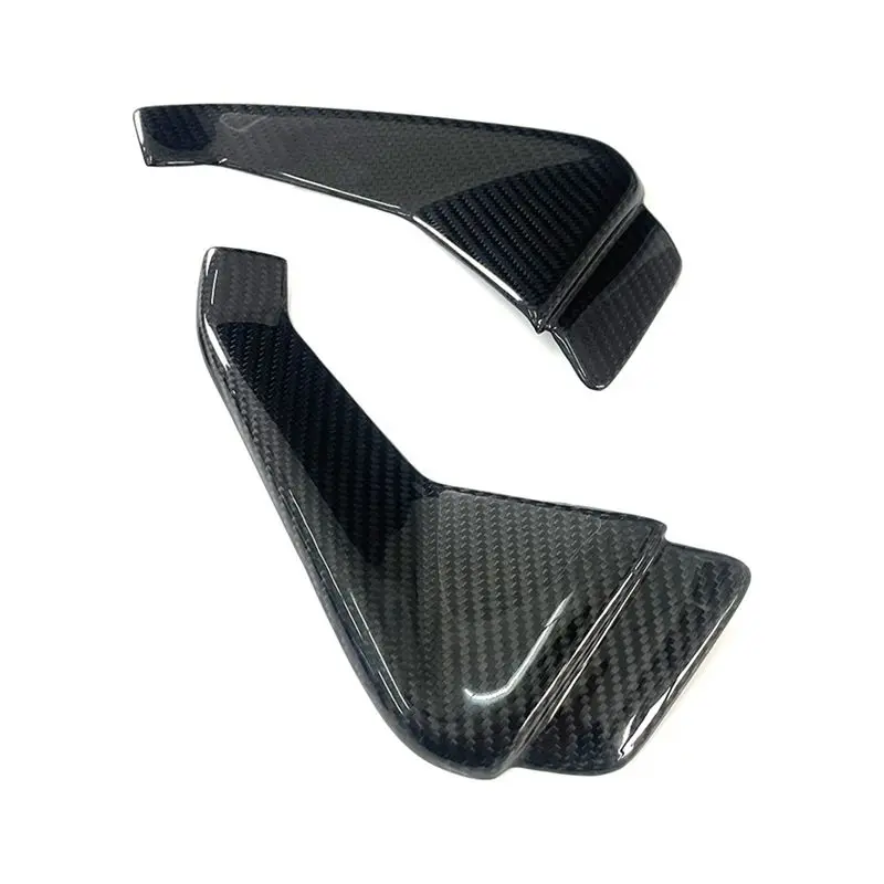 Real Carbon Fiber Motorcycle Naked Front Spoiler Winglet Aerodynamic Wing Kit Spoiler For Aprilia RS660