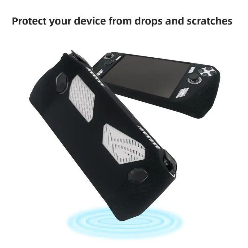 

for Asus Rog Ally Game Console Case Soft Silicone Protective Cover Anti-Scratch Dustproof Protector Shell Sleeve Game Accessory