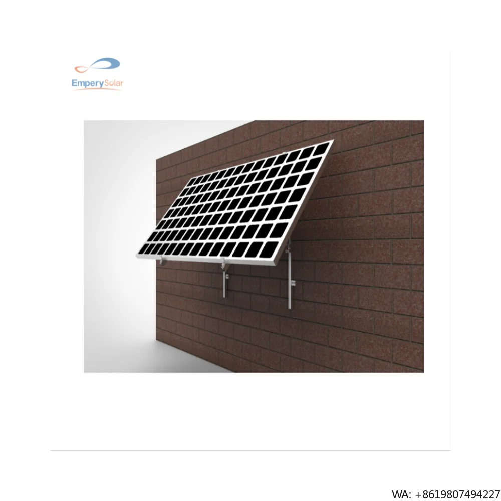 Household Small 400w 600w 800w Adjustable Solar Panel Wall Mount Brackets