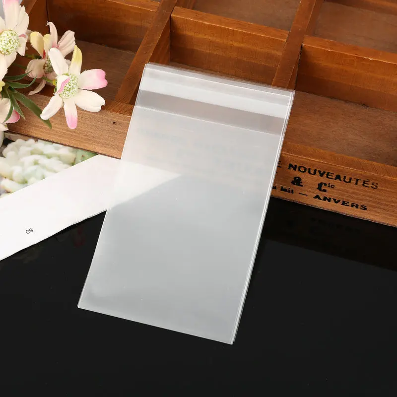 OPP selbstklebende, transparente, selbstverschließende Beutel, Plastiktüten, Schmuckbeutel, Mini-Beutel, Geschenktüten, Süßigkeitenbeutel, gute Haftung – Detail 1