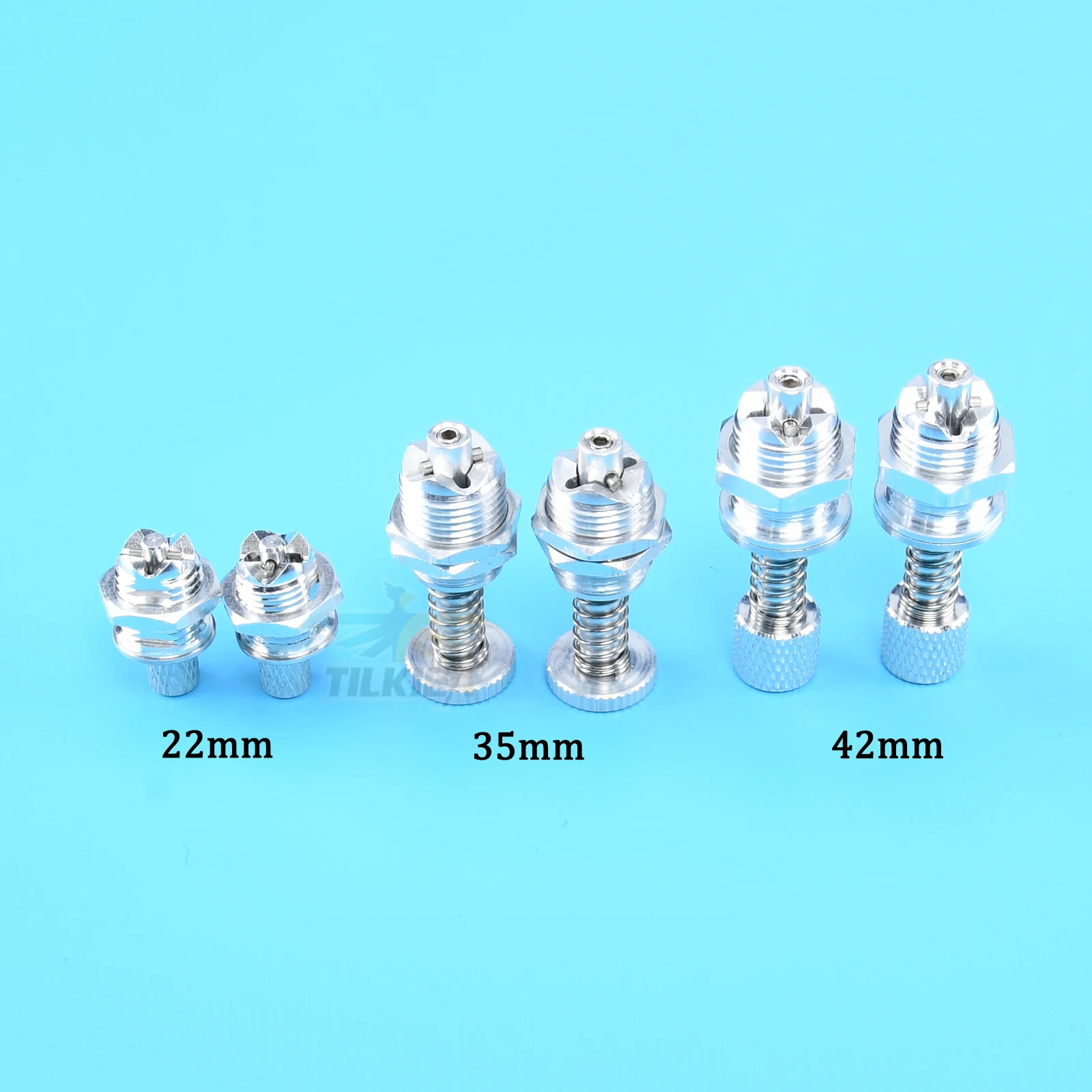 2Pcs CNC Aluminum Push Button Hatch Locks 6X10X22/13X35X12/10X12X42mm Hatch Cover Lock for RC Boat Body Shell Spare Parts