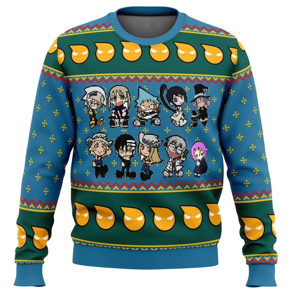 

Soul Eater Crona Deals The Ugly Mens Womens Winter Christmas Sweaters Santa Sweaters Kids 3D Sweatshirts and Tops