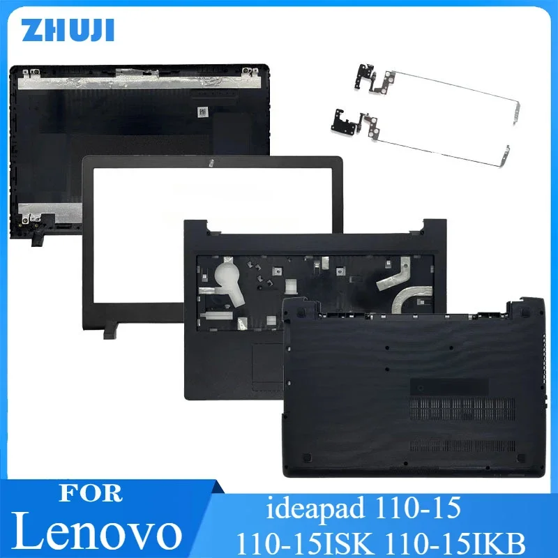 NEW Case For lenovo ideapad 110-15 110-15ISK 110-15IKB Laptop LCD Back Cover/Front Bezel/Hinges/Palmrest/Bottom Cover black