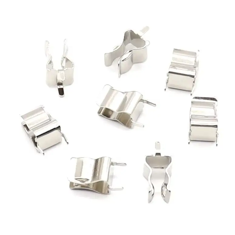 【30-20PCS】PCB Soldering Mount 5x20mm 6X30MM Fuse Holder Clip Chassis Tin Plated Brass 5X20mm 6X30mm
