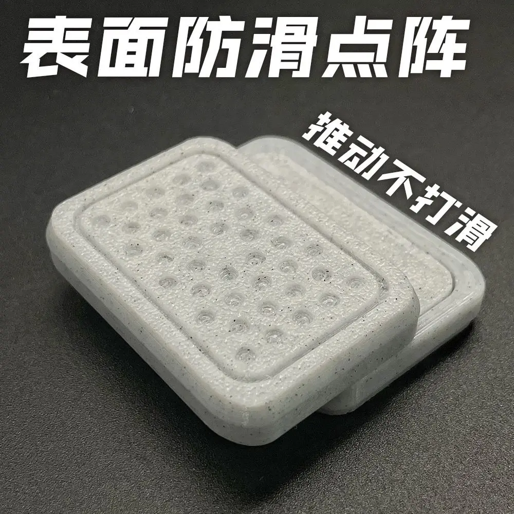 EDC Fingertip Toy Imitation Stone Series D1 Unlimited Push Card Glue-free 3D Printing Stress Relief Toy Pop Coin Birthday Gift