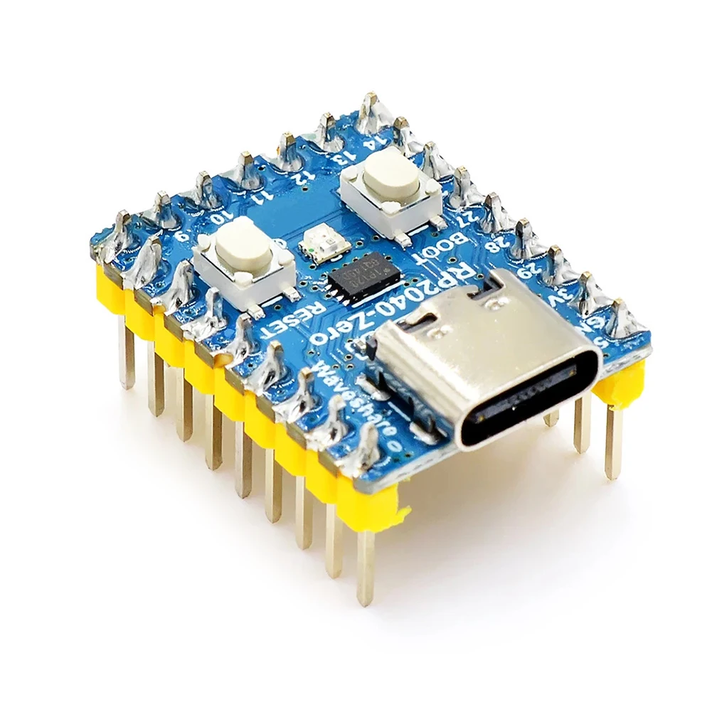 For Raspberry Pi RP2040-Zero Development Board Module Microcontroller RP2040 Mini Module Dual Core Processor 29 GPIO Pins