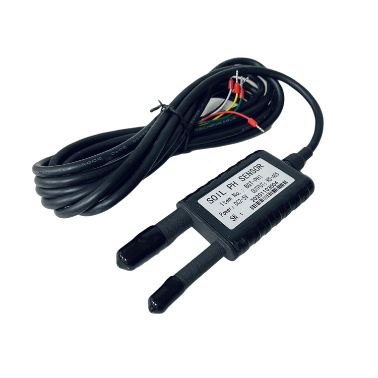 5-24V DC RS485 Agricultural Greenhouse 0-2V 0-5V 4-20mA Soil pH Sensor pH Meter Detector