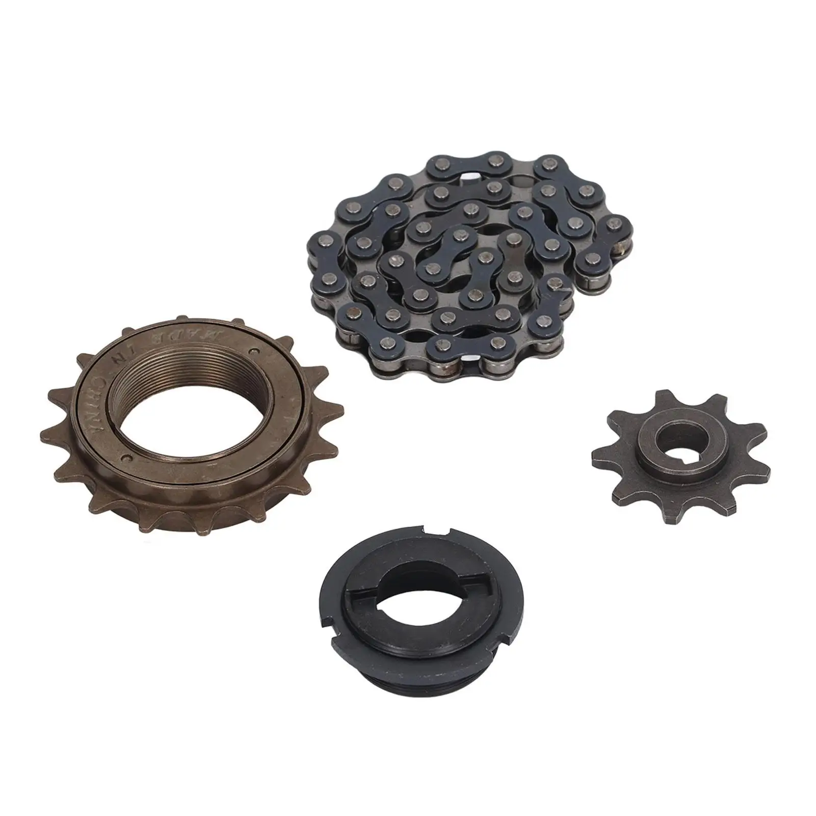 16 Tooth Freewheel Chain Sprocket Set - Durable Anti-Deformation Design for cycling - Premium Forged Quality