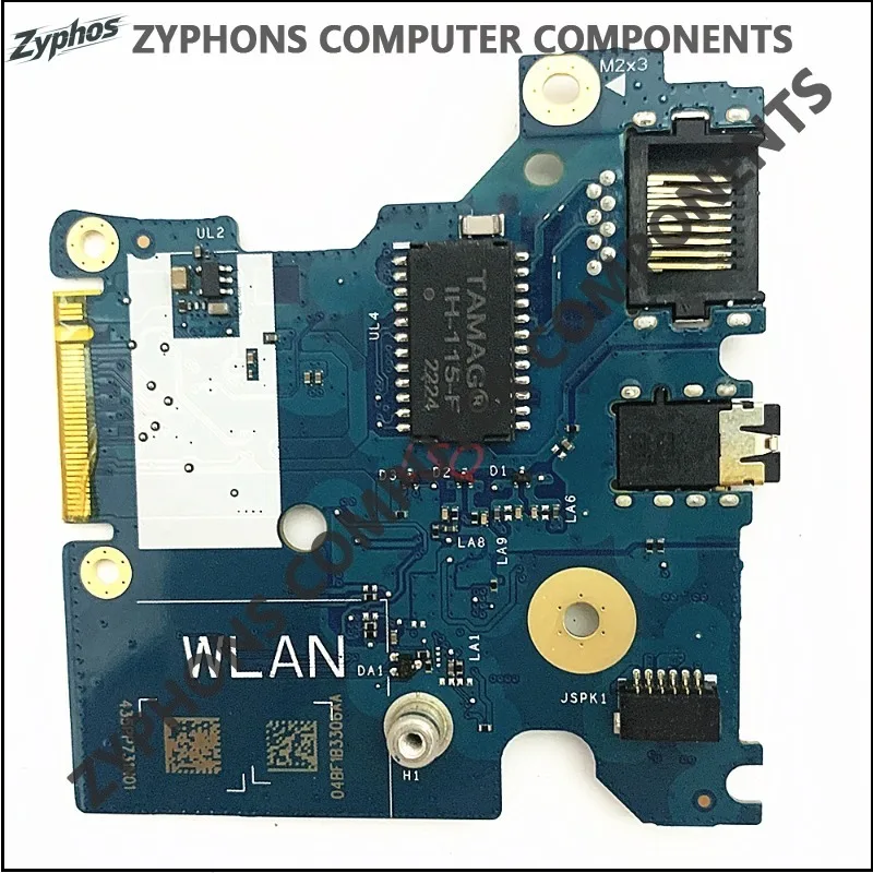 Internal USB Audio Ethernet Board LS-M534P For Dell G15 5530 5535 G16 7630 Laptop PC Mainboard Repair Spare Parts Original