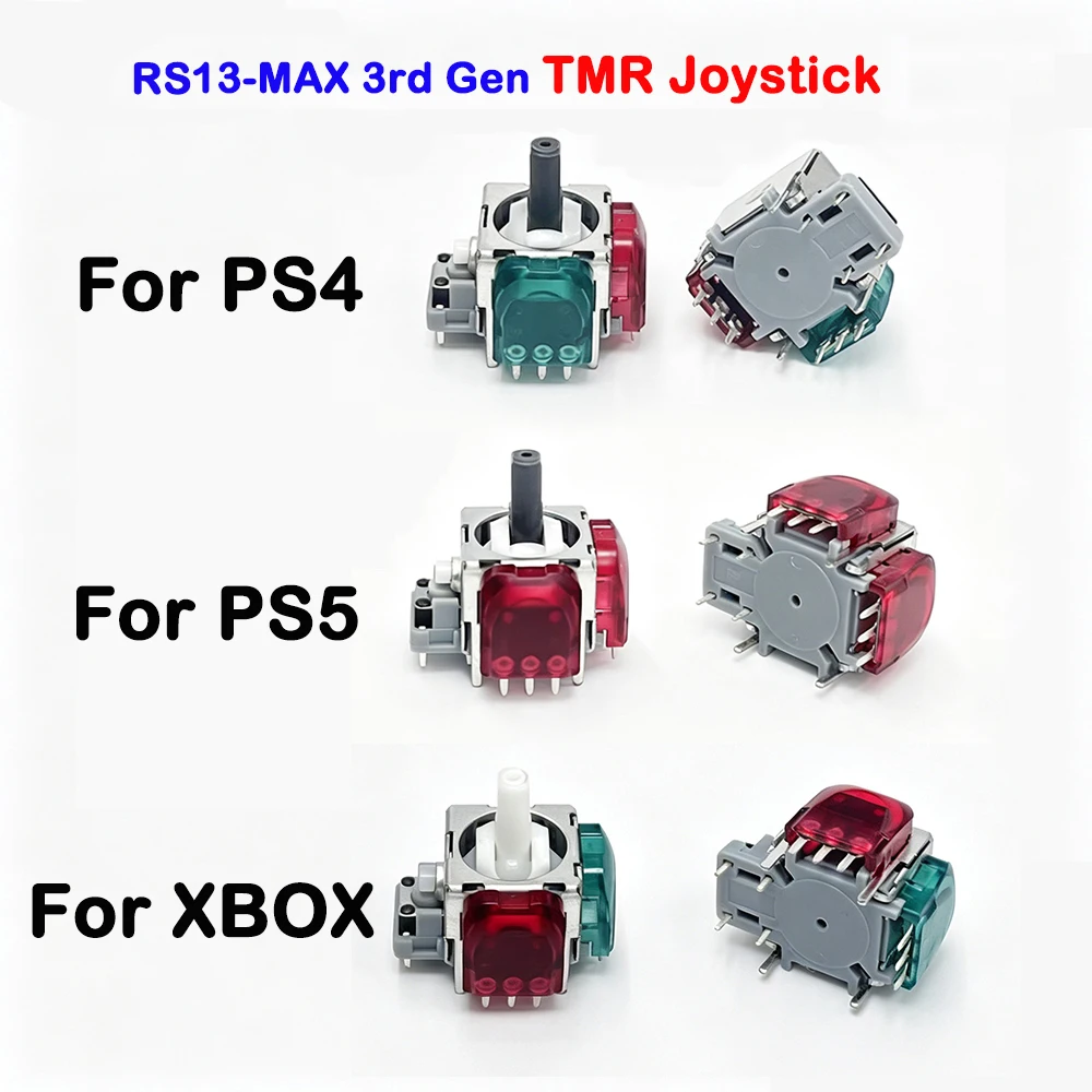 1PCS 3rd 2nd 1st Gen TMR Joystick Anti Drift 3D Analog Rocker Replacement For PS4 PS5 Xbox Controller Repair