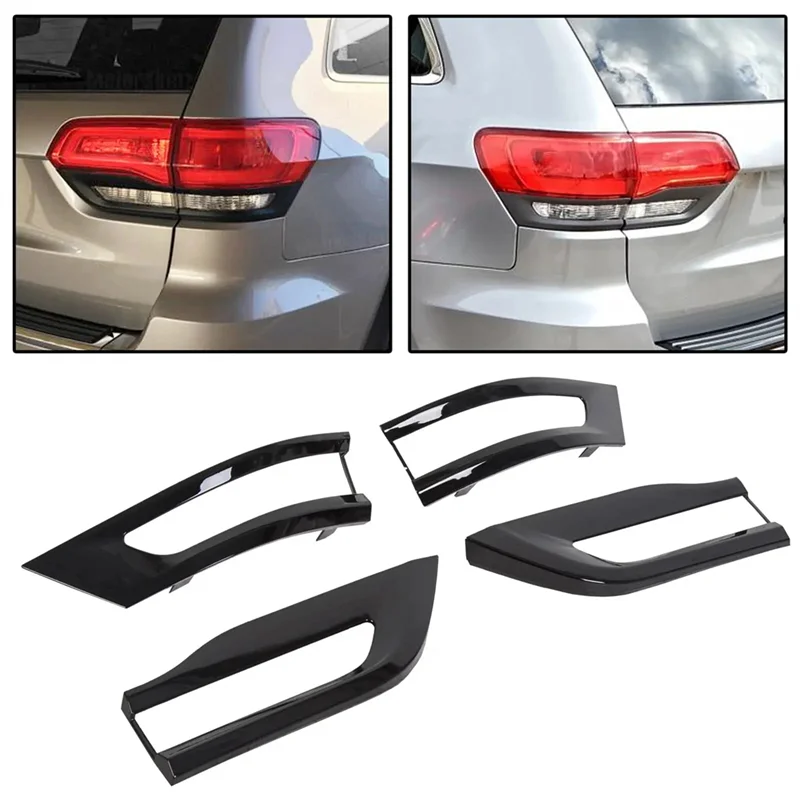 Reartail Light Lamp Cover Trim 68219812AA 68219813AA For Jeep Grand Cheroke 14-21 Taillight Trim 68220970AA 68220968AA Parts B