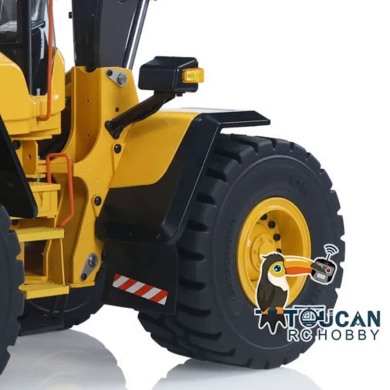 US Stock MTModel 1/14 E260L RC Hydraulic Loader RTR Metal Construction Vehicle with ST8 Radio Battery Heavy Machine Car