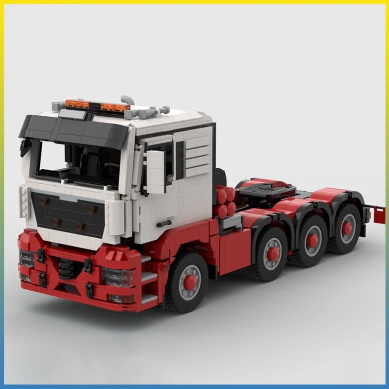 

MOC-159775 Строительные блоки Грузовик RC Тяжелый транспорт 8x4 Прицеп Строительные блоки Игрушки 2490 шт. Детские игрушки на день рождения Рождественские подарки