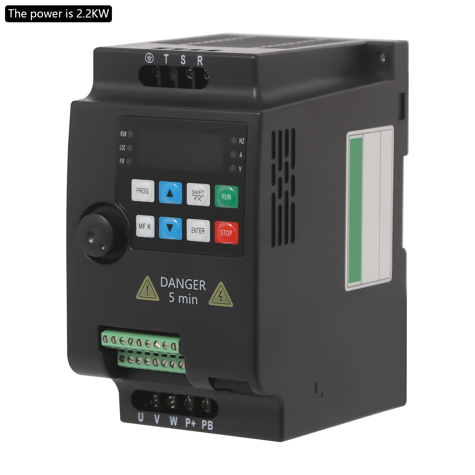 

Variable Frequency Drive AC 220V/2.2KW 3HP 10A CNC VFD Single Phase to 3 Phase Converter for Spindle Motor Speed Control