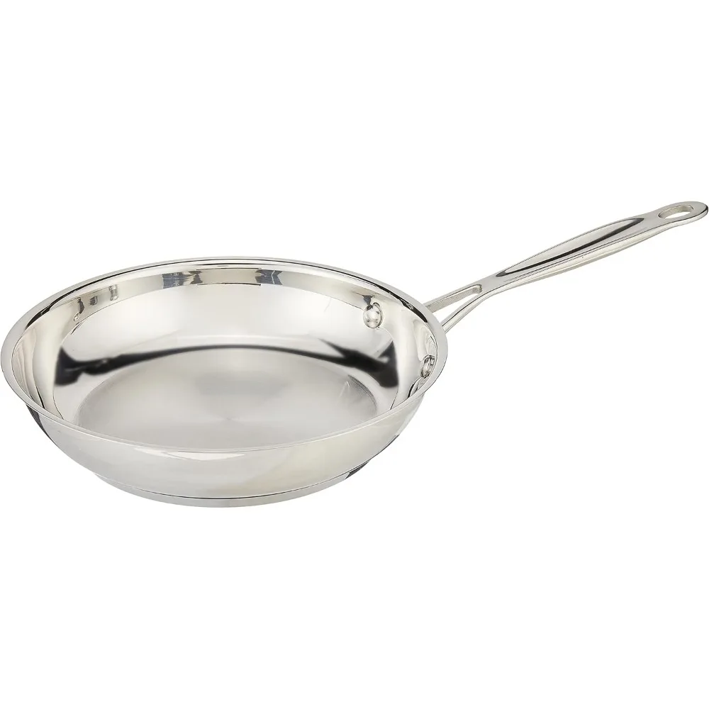 

722-20 8-Inch Chef's-Classic-Stainless-Cookware-Collection, 8", Open Skillet