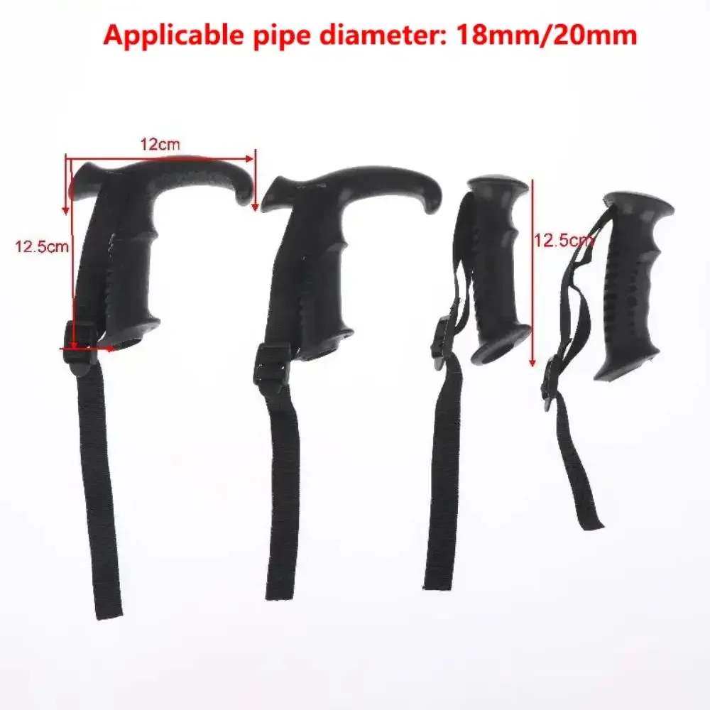 18mm/20mm Walking Cane Hand Hand Grip Anti-slip Trekking Pole Handle Head Sturdy Durable Cane Handle