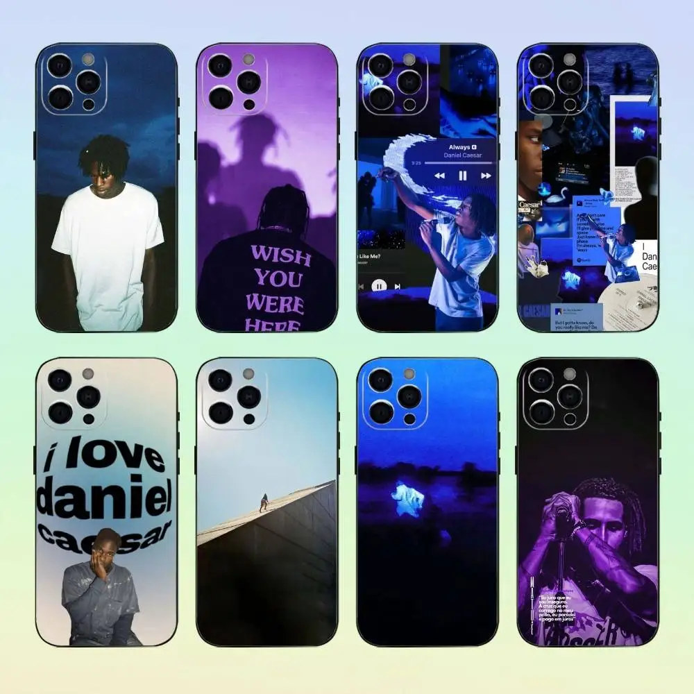 

D-Daniel C-Caesar Never Enough Phone Case For iPhone17,16,15,14,13,12,11 Plus,Pro Max Soft Black Cover