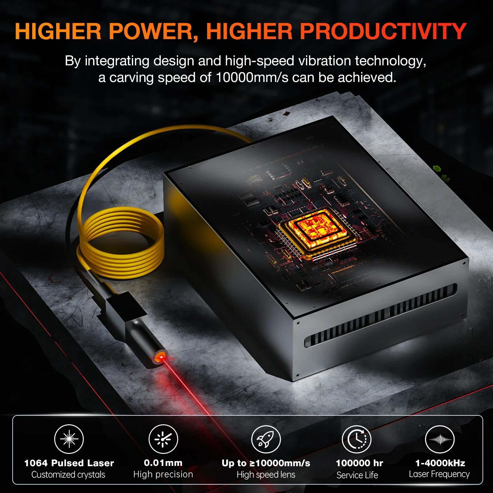 

Портативный волоконный лазерный маркиратор DAJA S5 для высокоточной гравировки по всему металлу: iPhone, Android, компьютеры, ювелирные изделия, бизнес-приложения