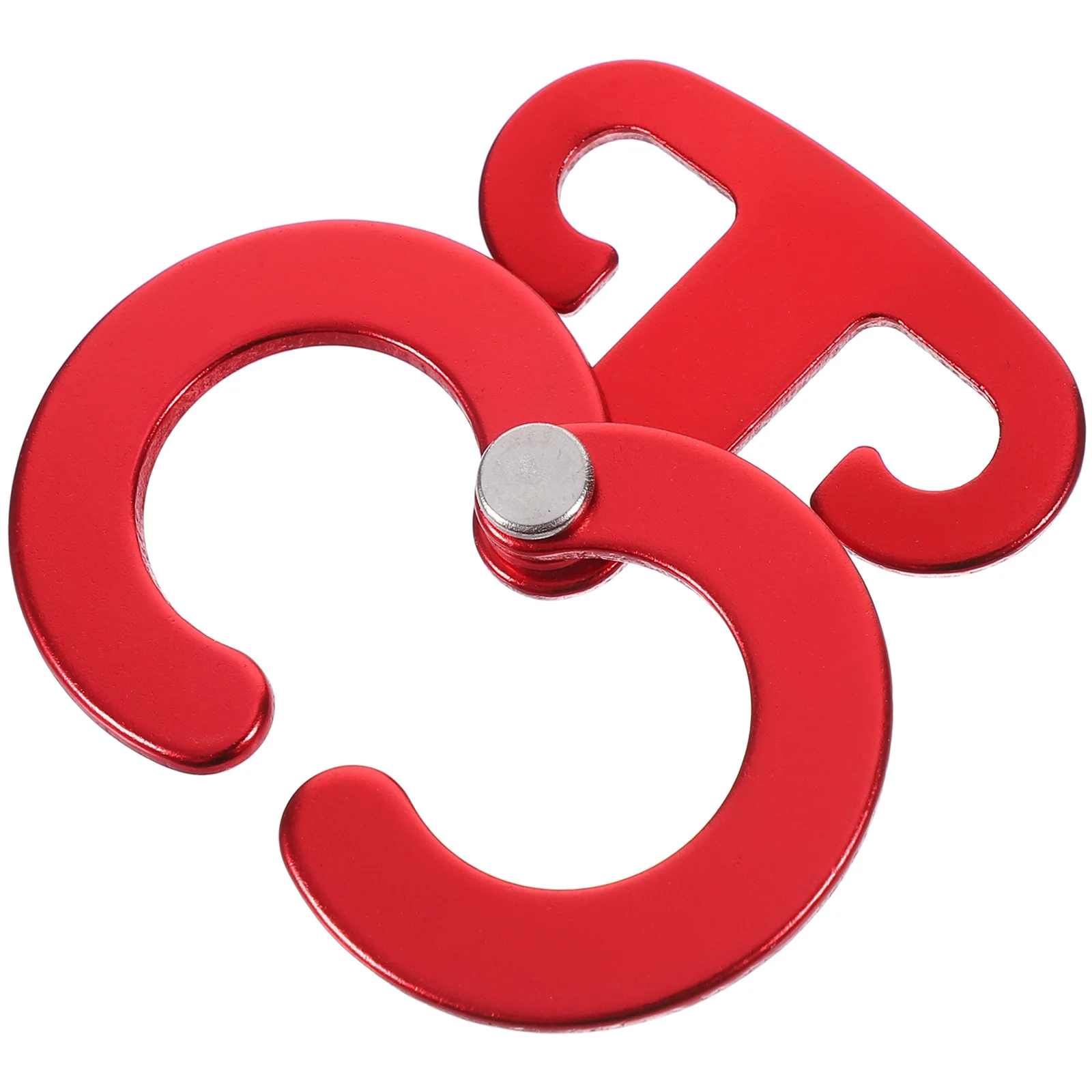 

Shape Hook Aluminum Alloy Wind Rope Hanging Hook Hanging Rope Buckle Camping Tent Hiking Backpacking Climbing