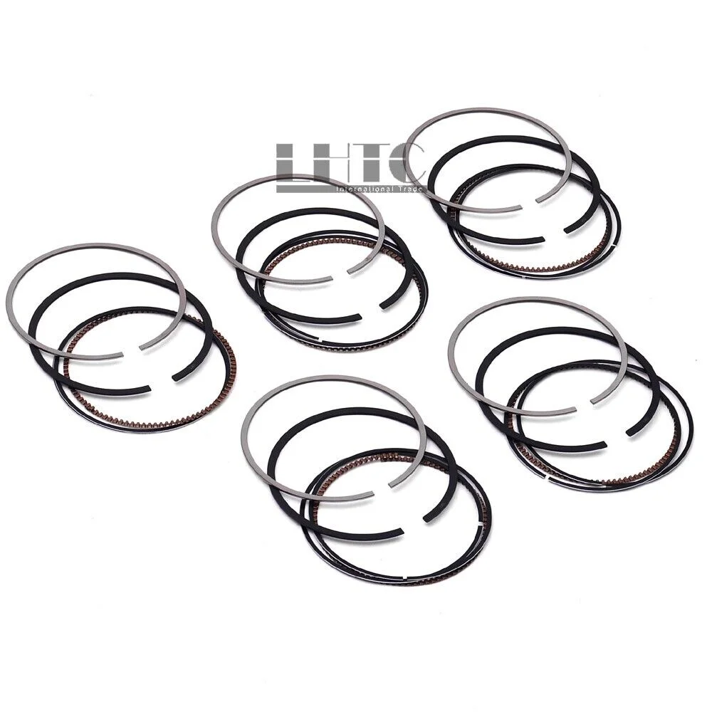 5pcs Genuine NEW 9487330 9487331 9487333 Φ83mm Piston Rings Set STD For VOLVO S60 V40 XC60 2.5T L5 B5254T12 B5254T14