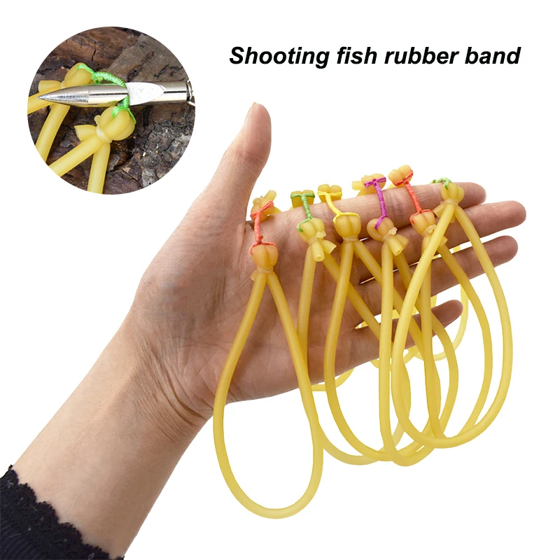 5/10PCS Ring Latex Fish Shooting Special Rubber Band Fish Shooting Slingshot Accessories High Elastic Rubber Band