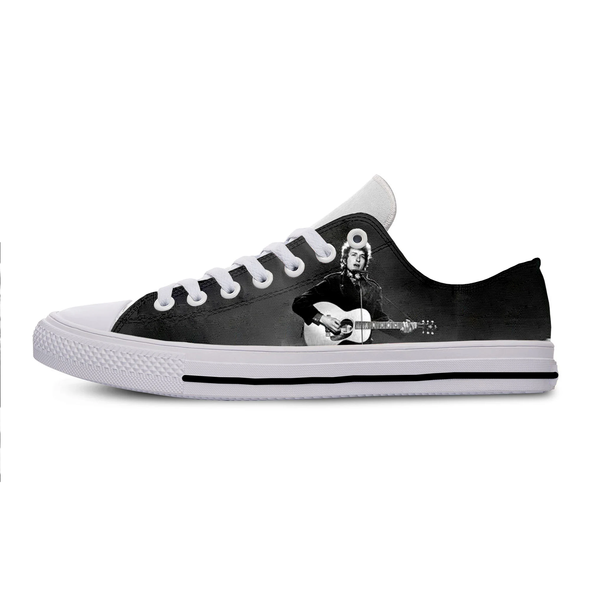 Hot Cool Fashion Hoge Kwaliteit Sneakers Handigheid Casual Schoenen Mannen Vrouwen Pop Rock Bob Folk Muziek Dylan Lage Top Nieuwste Board Schoenen