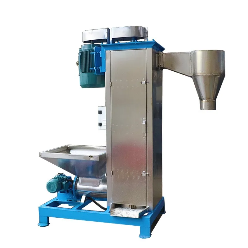 Vertical granular dehydrator 7.5KW crushing material drying machine